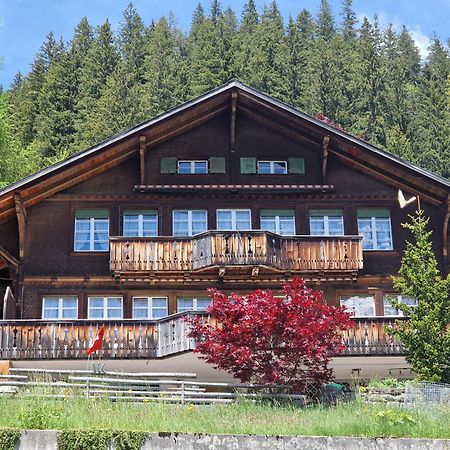 Chalet Gotthelf Gartenstudio, Ferien Mit Hund Adelboden Exterior photo
