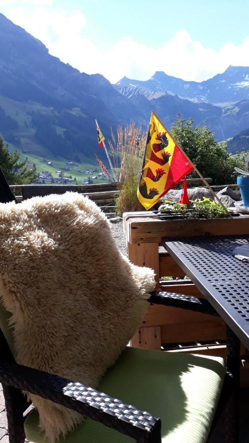 Chalet Gotthelf Gartenstudio, Ferien Mit Hund Adelboden Exterior photo