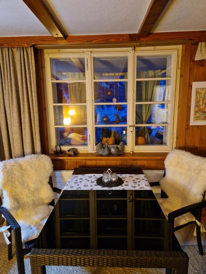 Chalet Gotthelf Gartenstudio, Ferien Mit Hund Adelboden Exterior photo