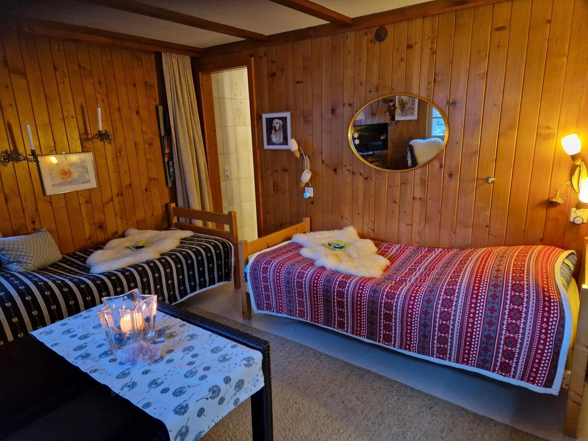 Chalet Gotthelf Gartenstudio, Ferien Mit Hund Adelboden Exterior photo