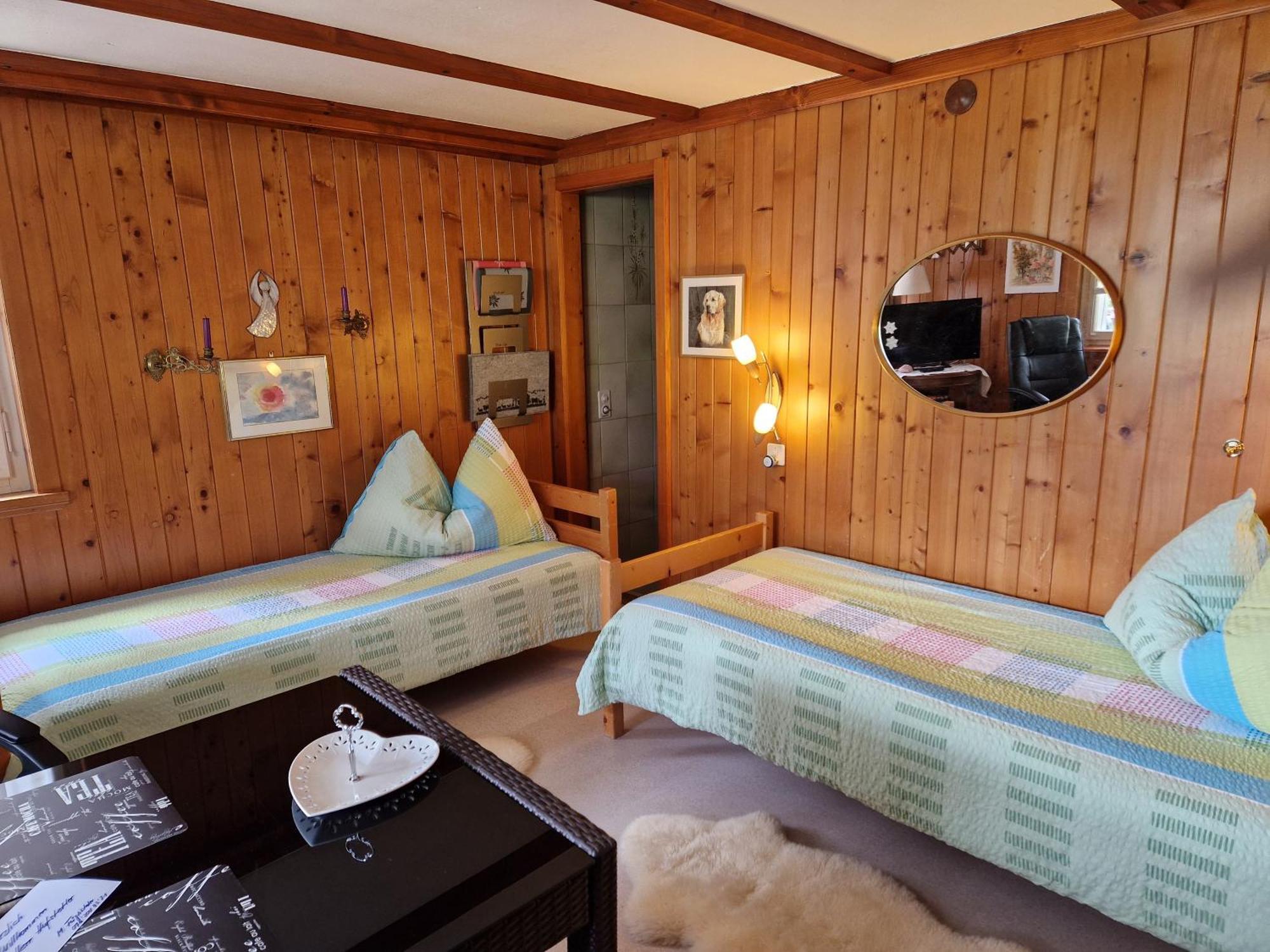 Chalet Gotthelf Gartenstudio, Ferien Mit Hund Adelboden Exterior photo