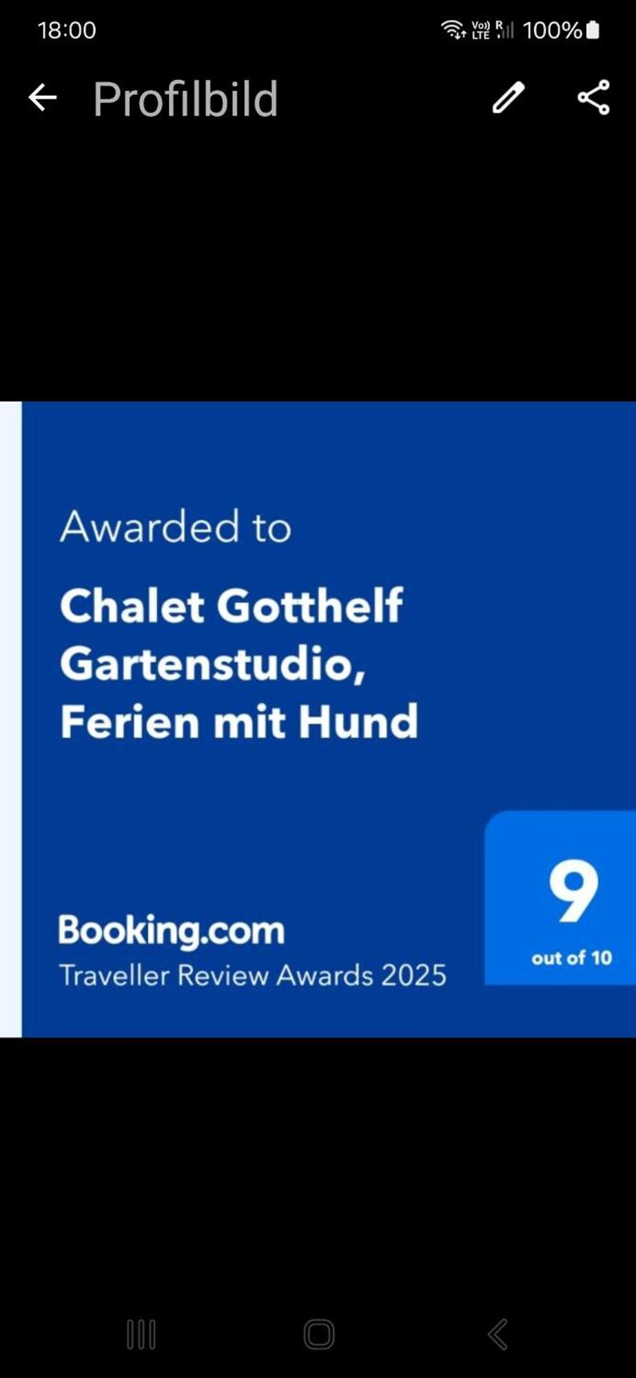 Chalet Gotthelf Gartenstudio, Ferien Mit Hund Adelboden Exterior photo